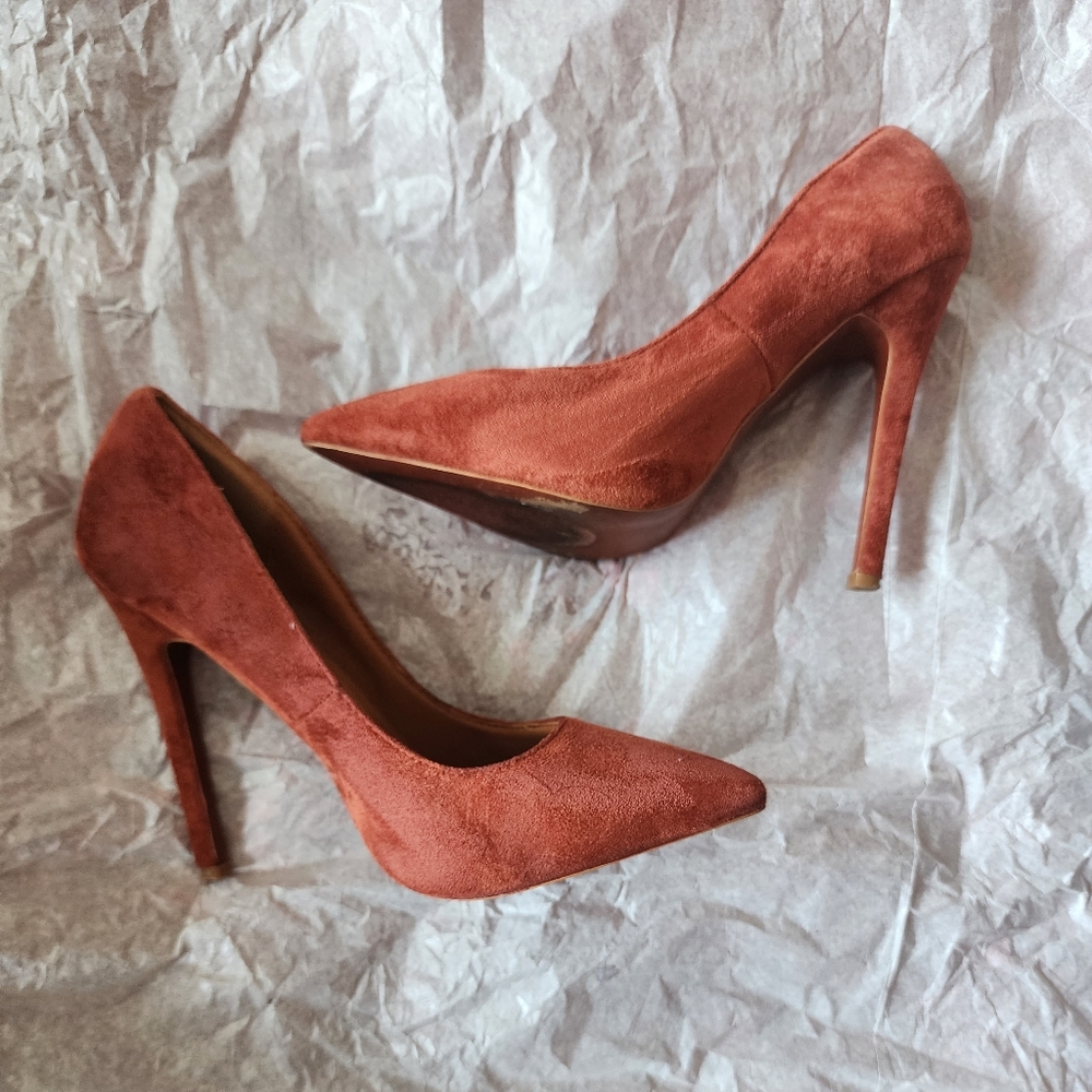 Pumpkin Spice 5 inch heel!